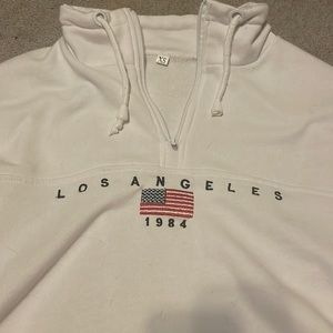 Los Angeles half zip